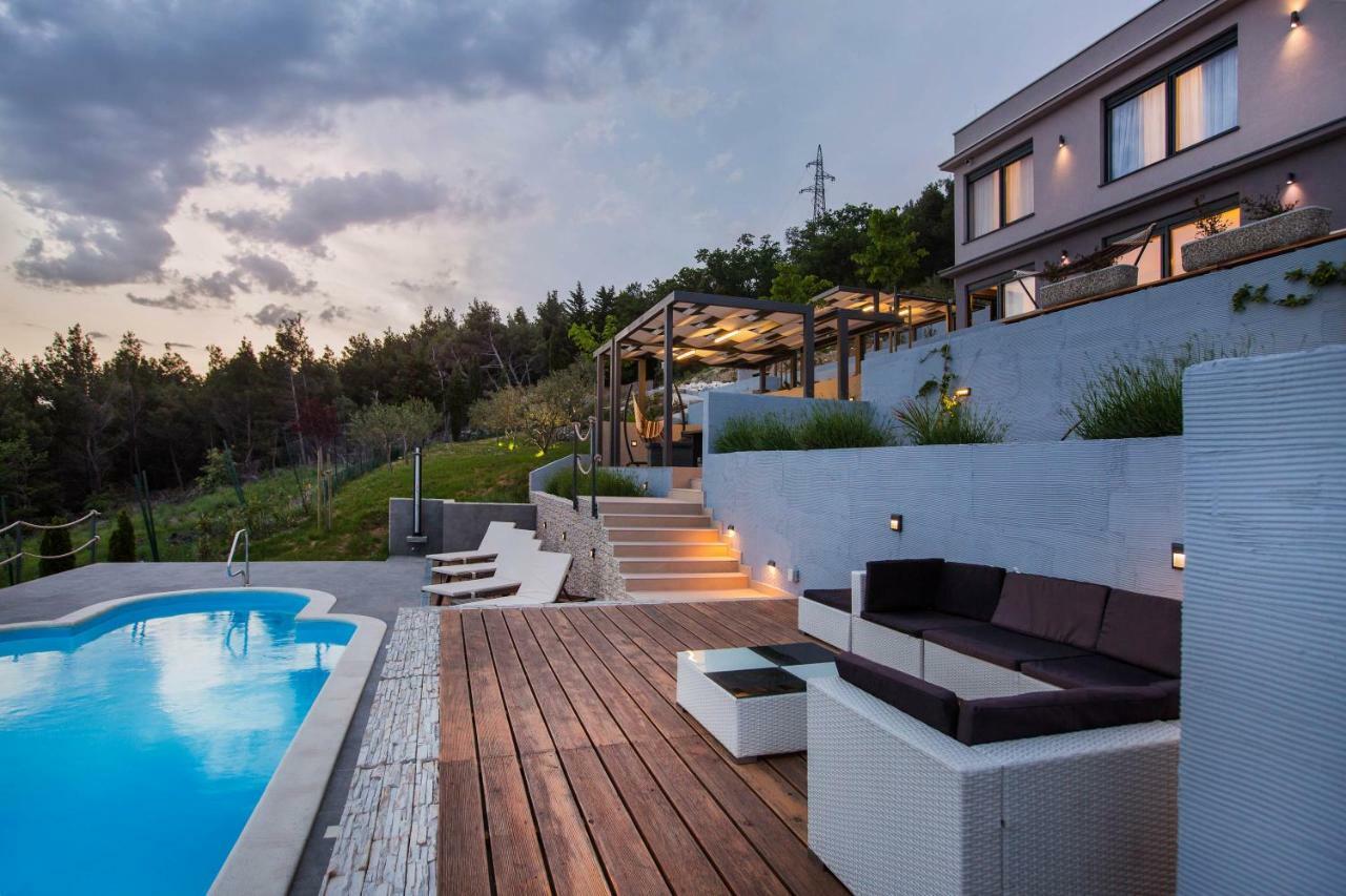 Villa Blue Hill Kaštela Exteriör bild