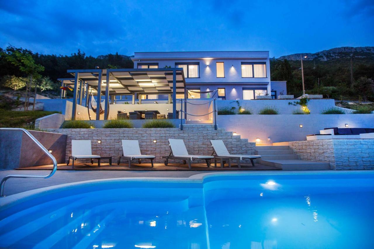 Villa Blue Hill Kaštela Exteriör bild